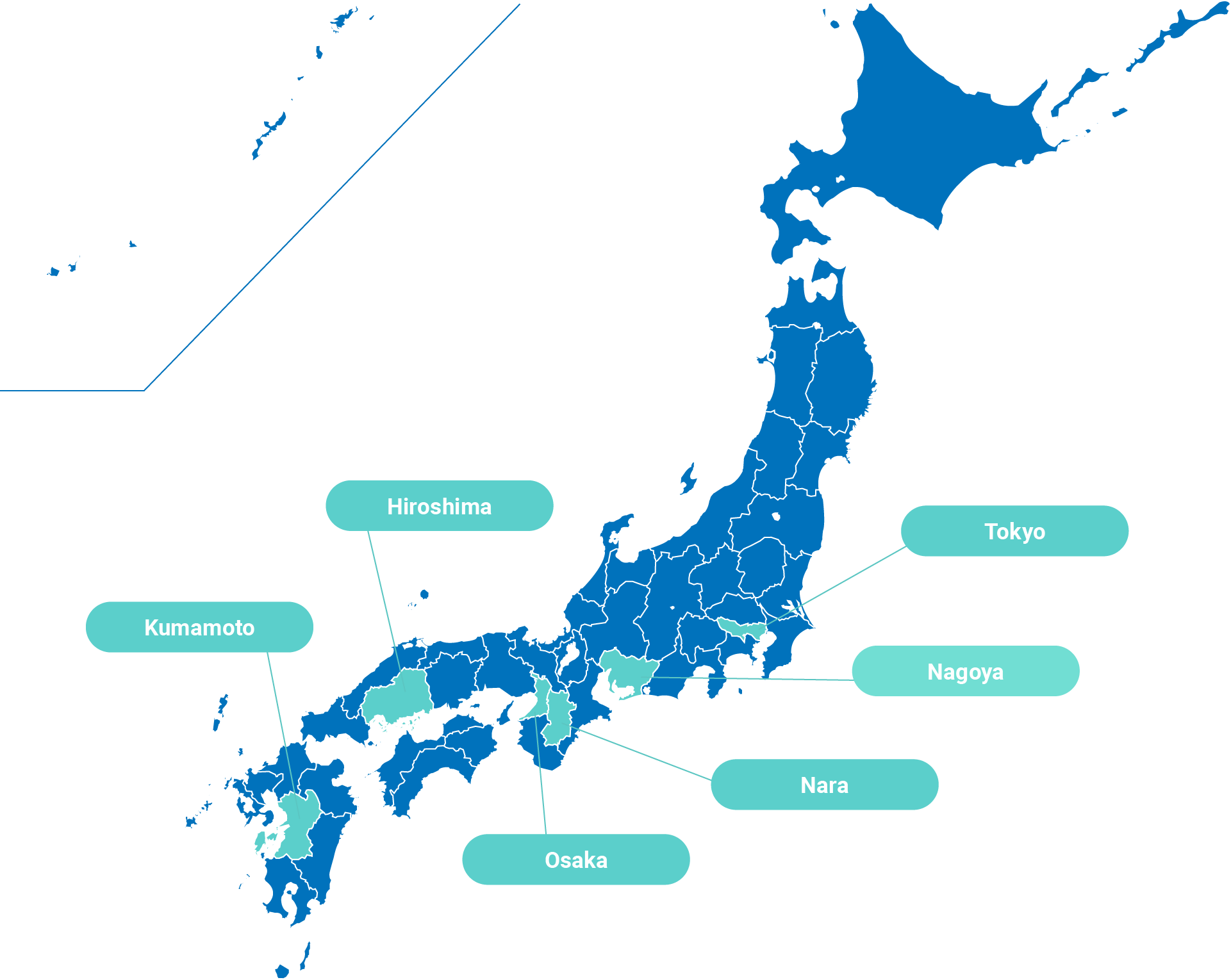 日本地図